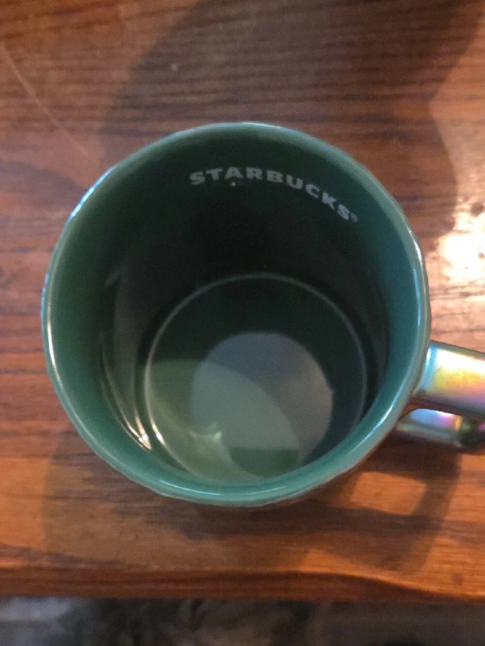 Starbucks Iridescent Green Mug
